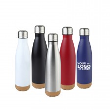 Vacuum Bottle with Cork Base